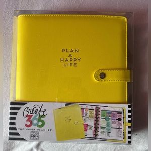 Happy Planner planner cover Yellow